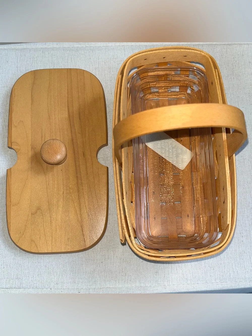 Vintage Longaberger 2000 Century Celebration American Cancer Society Basket
